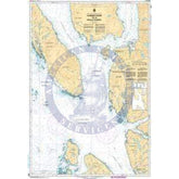 CHS Nautical Chart 3982: Caamaño Sound to/à Whale Channel